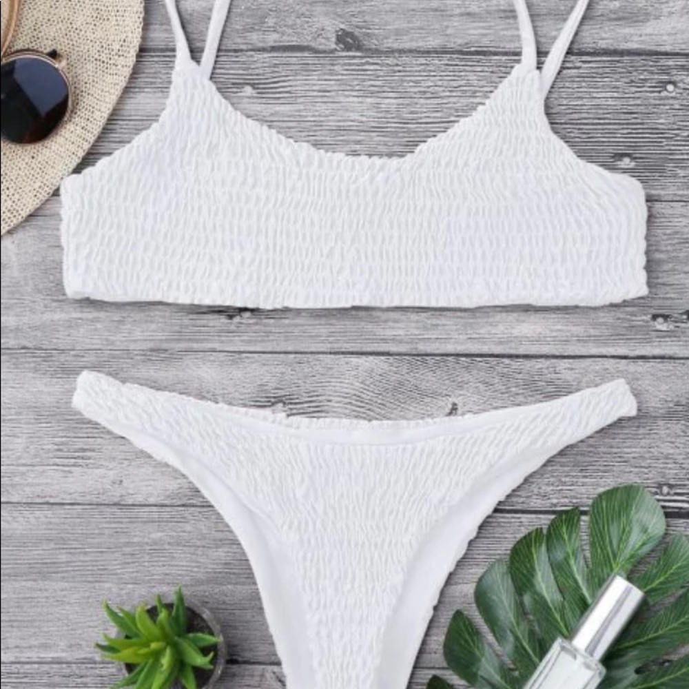 Smocked Bikini Set